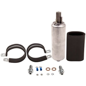 Frosted Kitchen Rear Electric Universal High Flow Pressure External Inline 255LPH Fuel PumpRear Electric Universal High Flow Pressure External Inline 255LPH Fuel Pump