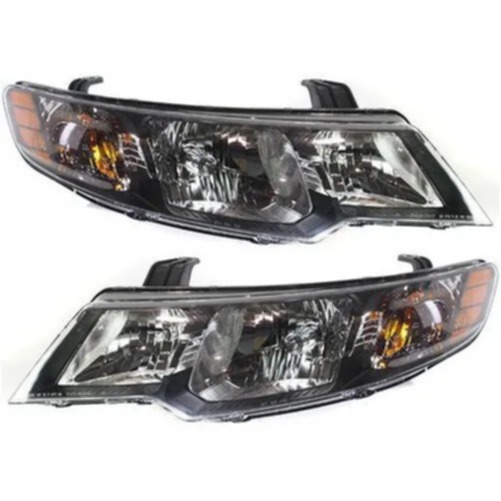 Healthy Kitchen Headlight Set For 2010-2013 Kia Forte Left and Right Pair With Bulb