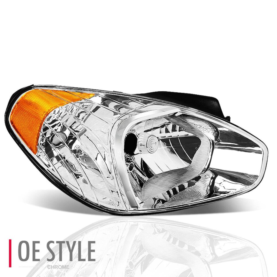 Outdoor 2007-2011 Accent Right Side Chrome/Amber Corner Headlight Lamp HY2503144