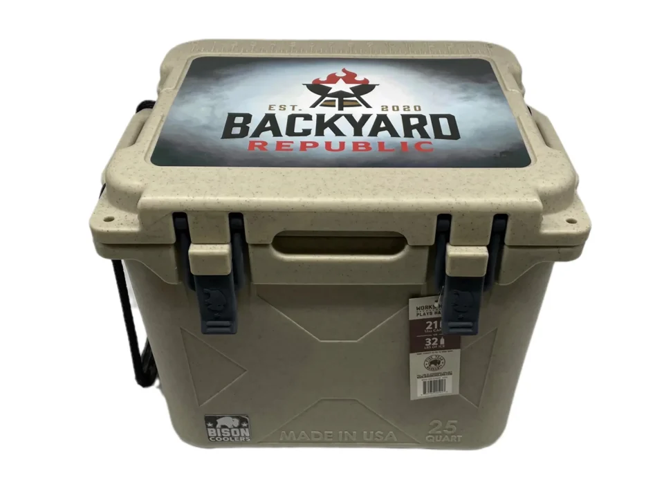 Stainless Steel Clear Hard Cooler 25 QT