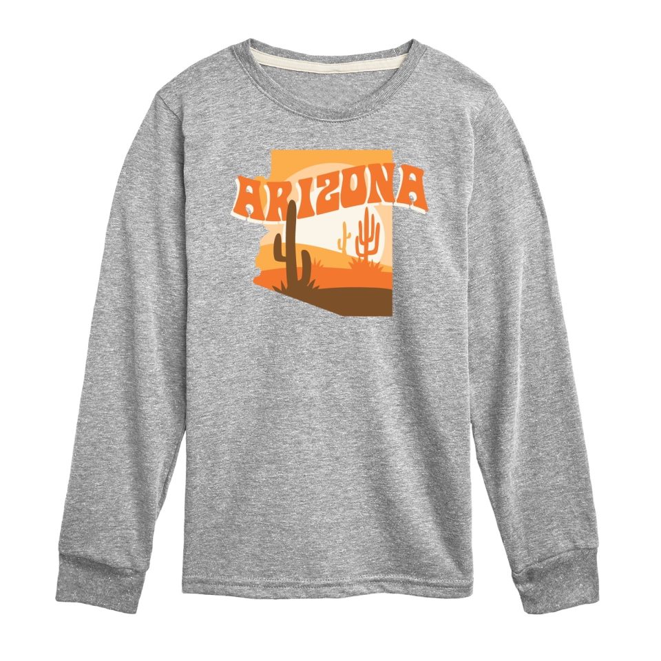 Pure Upgraded Instant Message - Arizona Desert - Toddler & Youth Long Sleeve Graphic T-Shirt