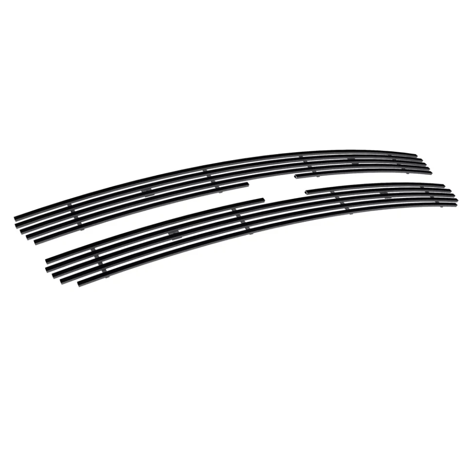 Ultimate Frosted APS Compatible with Chevy Silverado 1500 1999-2002 & 2500 3500 99-00 & Suburban Tahoe 00-06 Black Billet Grille Grill Insert C65701H