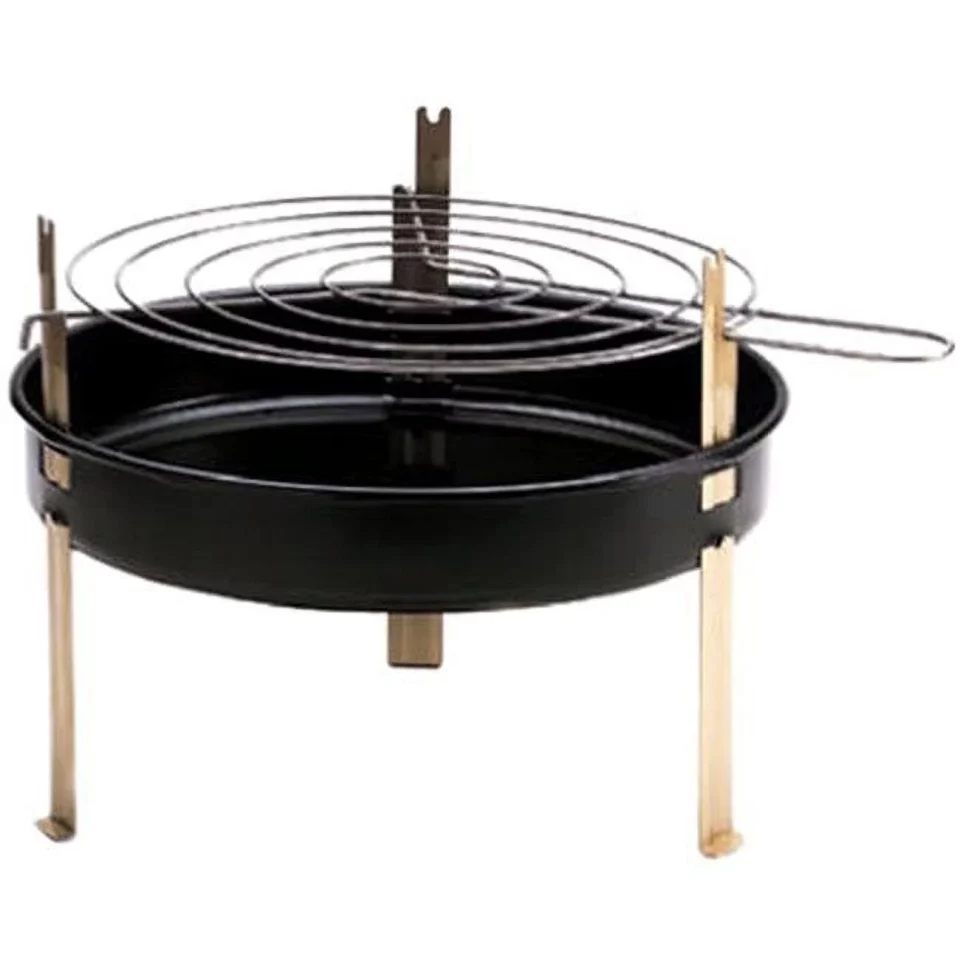Dining 5 12 in. Round Table Top Barbecue Grill