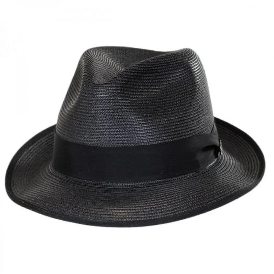 Eco-Friendly Stetson Latte Milan Fedora Hat SIZE: 7 1/2