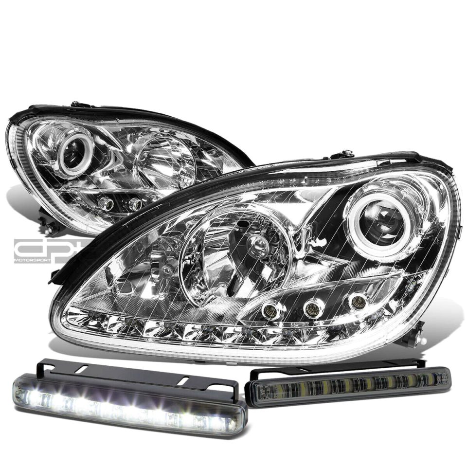 Ultimate CHROME LED PROJECTOR HEADLIGHT+BUMP