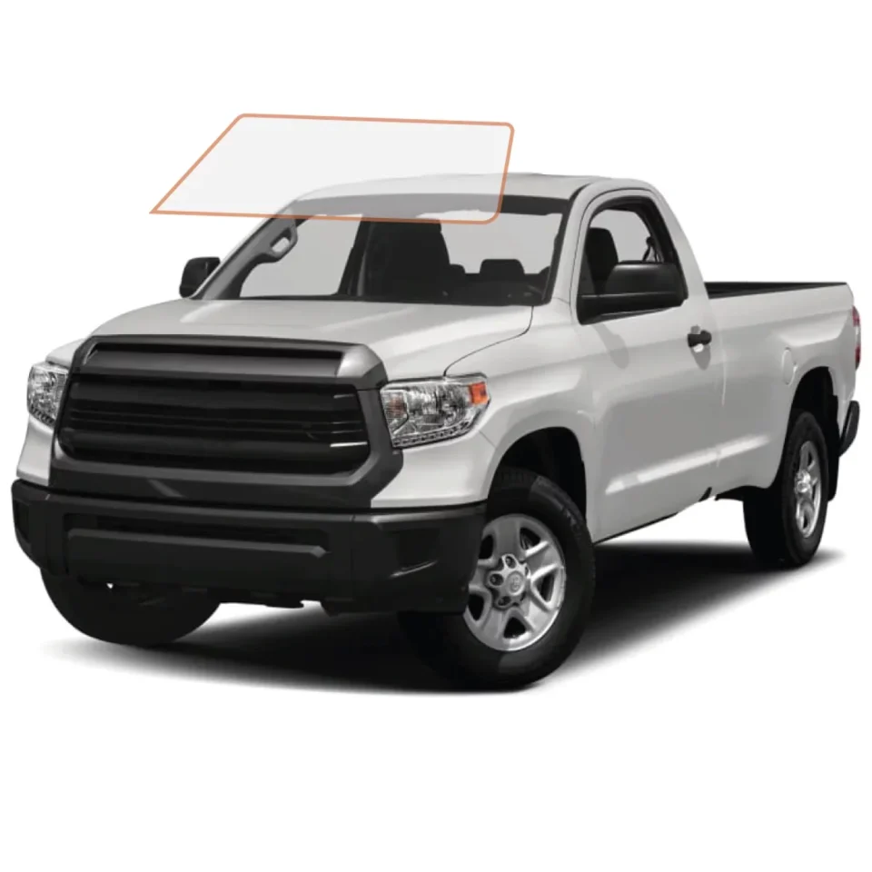 Dining MotoShield Pro Premium Professional 2mil Precut Ceramic Window Tint Film for 2007-2021 Toyota Tundra Standard Cab ﾡﾪ (Front Windshield 50%) + Lifetime Warranty