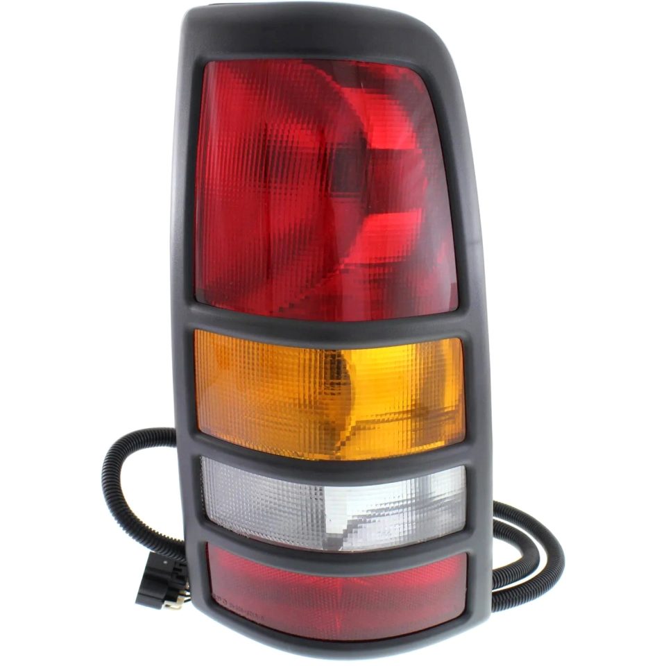 Ultimate Halogen Tail Light For 2001-03 Chevrolet Silverado 3500 Fleetside Right w/Bulbs
