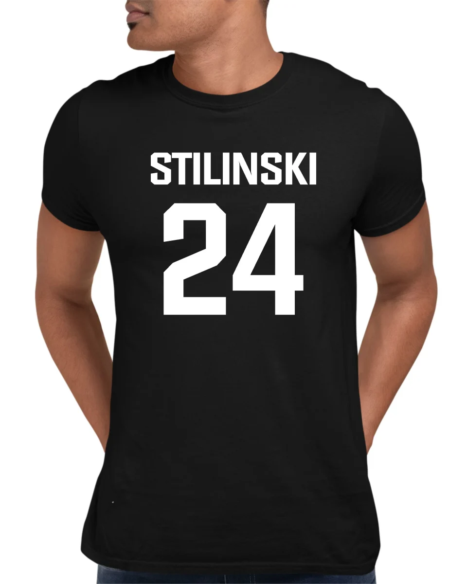 Office Cleaning Adult Stilinski LaCrosse #24 T-Shirt