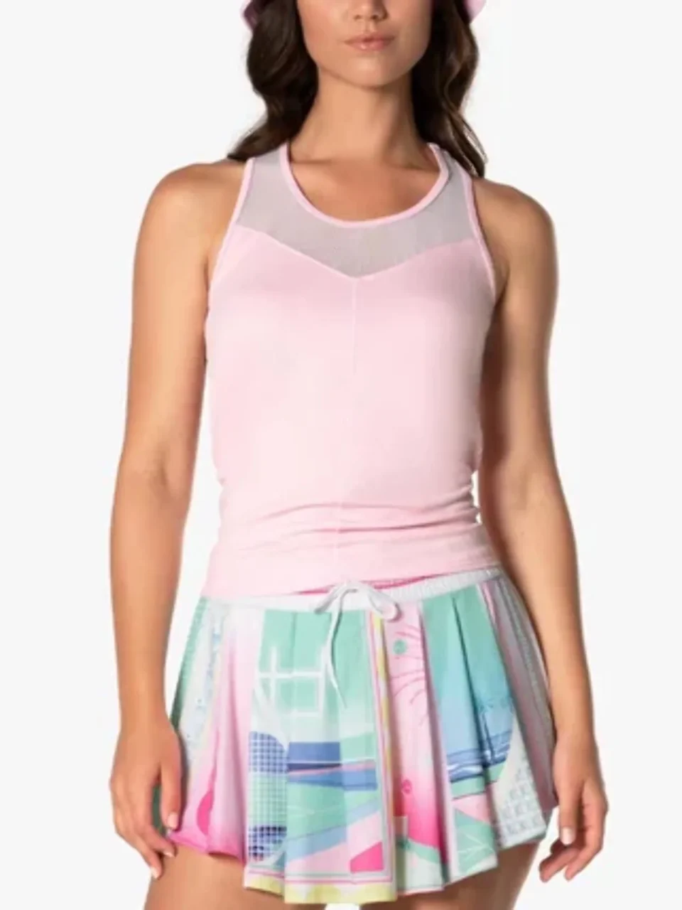 Ultimate Natural Women's Lucky in Love Deco in Love All Yours Tie Back Tank
