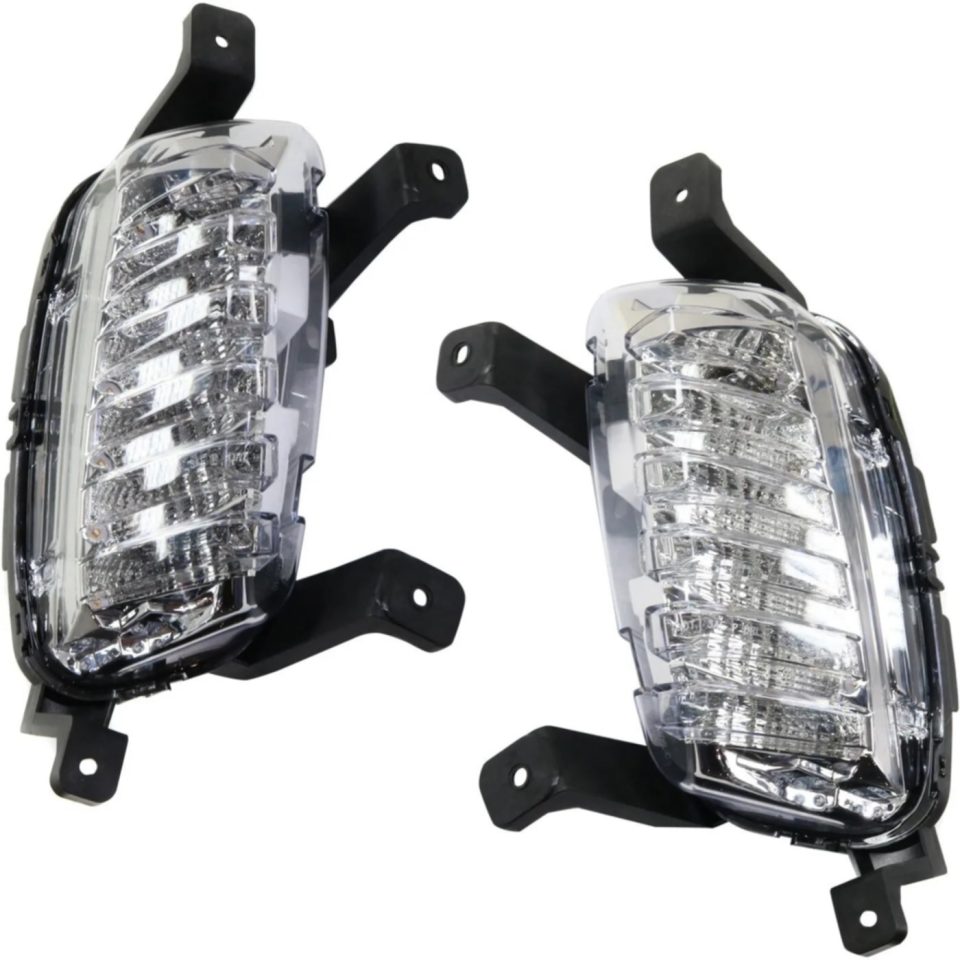 Top-Rated Popular Set of 2 Driving Lights Lamps Headlights Headlamps Driver & Passenger Side Pair