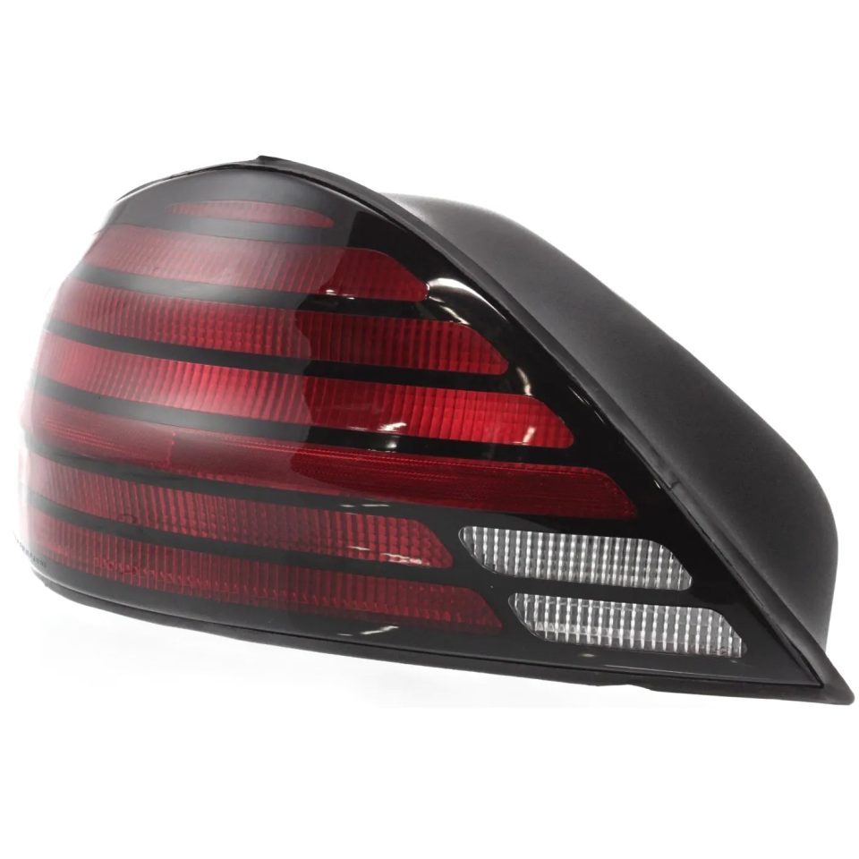 Healthy Long-Lasting Halogen Tail Light For 1999-05 Pontiac Grand Am SE/SE1/SE2 Left Clr/Red w/Bulbs