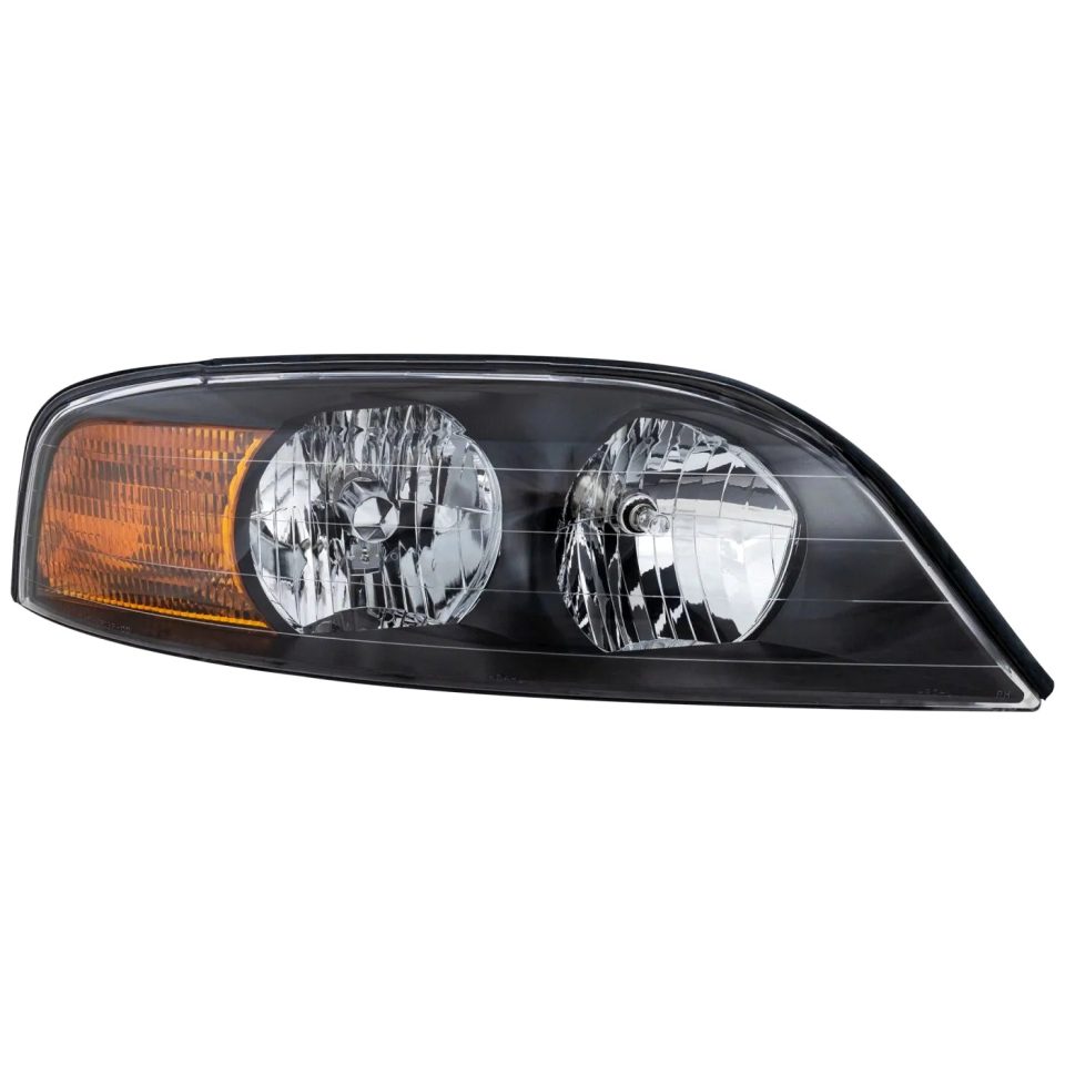 Easy-Clean Headlight For 2000 2001 2002 Lincoln LS Right Clear Lens With Bulb