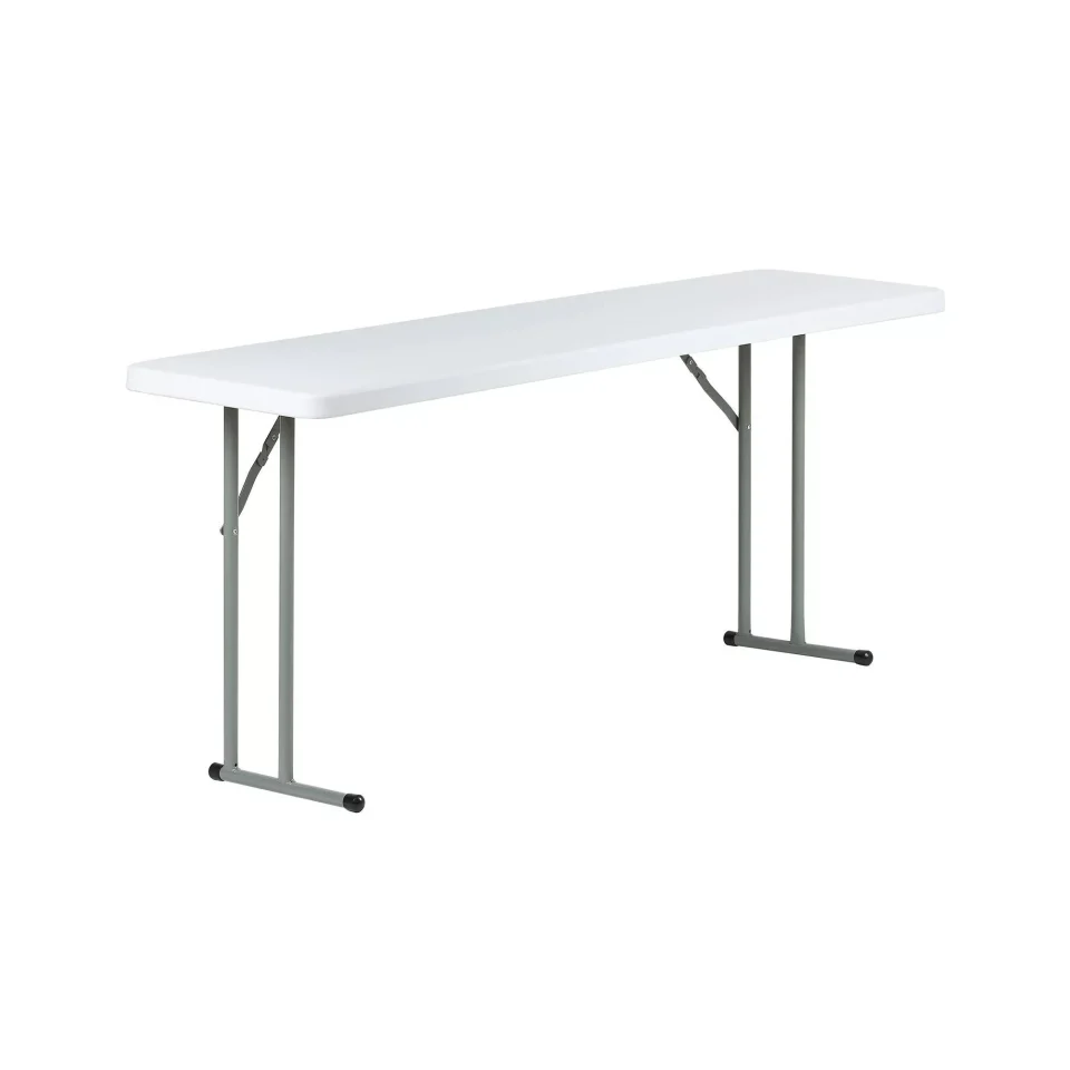 Select Bamboo 6 FT Plastic Folding Table