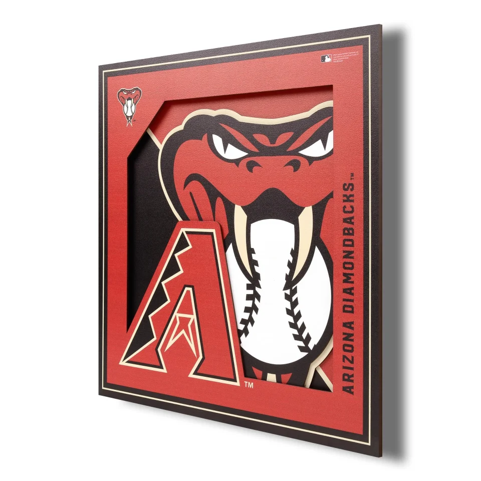 Outdoor YouTheFan MLB Arizona Diamondbacks 12 x 12 Wall Art