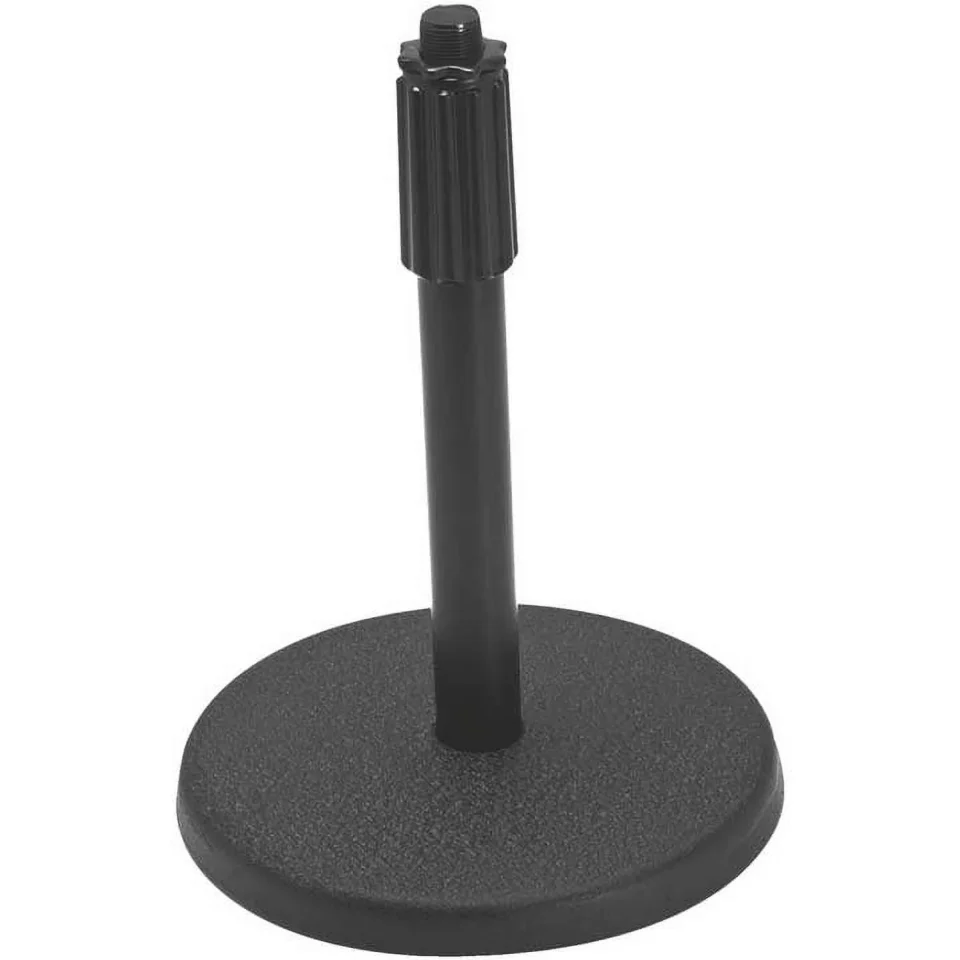 Thickened Space-Saving On Stage Adjustable Desk Microphone Stand (Black)