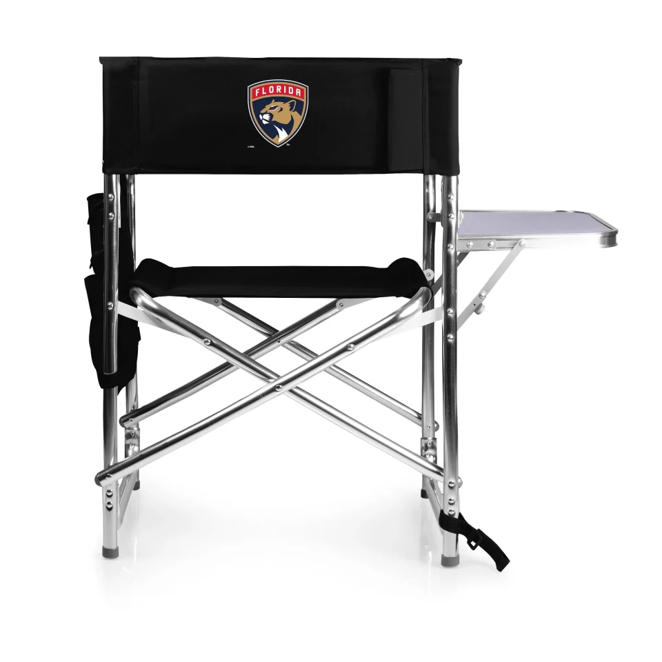 Upgraded Black Florida Panthers Sports Chair