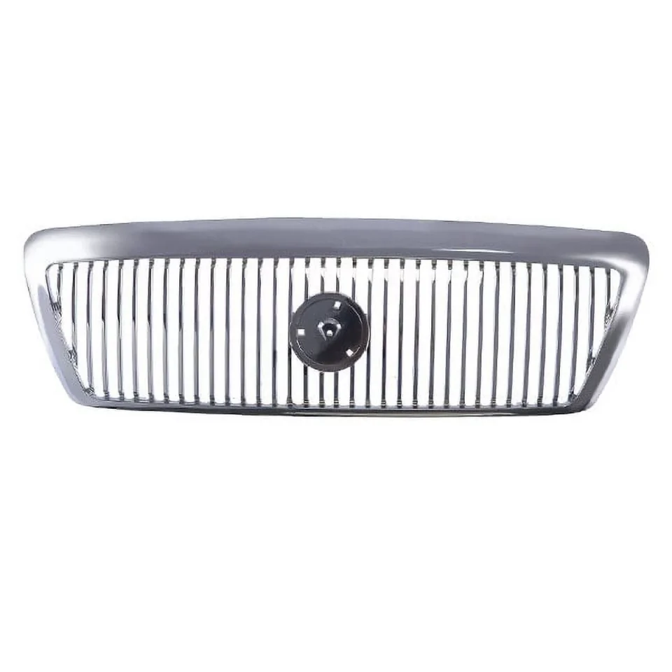 Glass Portable For 03-05 Grand Marquis 4.6L Front Grill Grille Assembly Chrome Shell & Insert