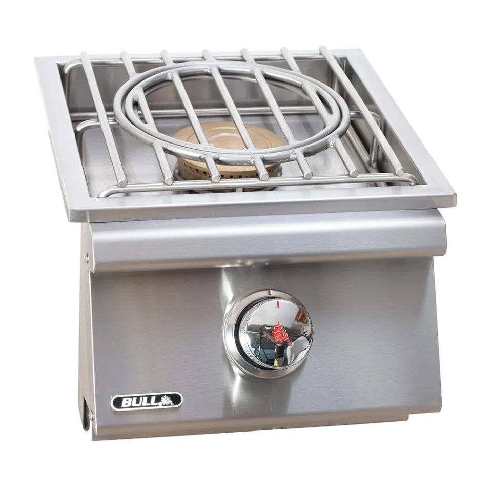 Travel Top-Rated Bull Slide-In Pro Single Side Burner, Propane