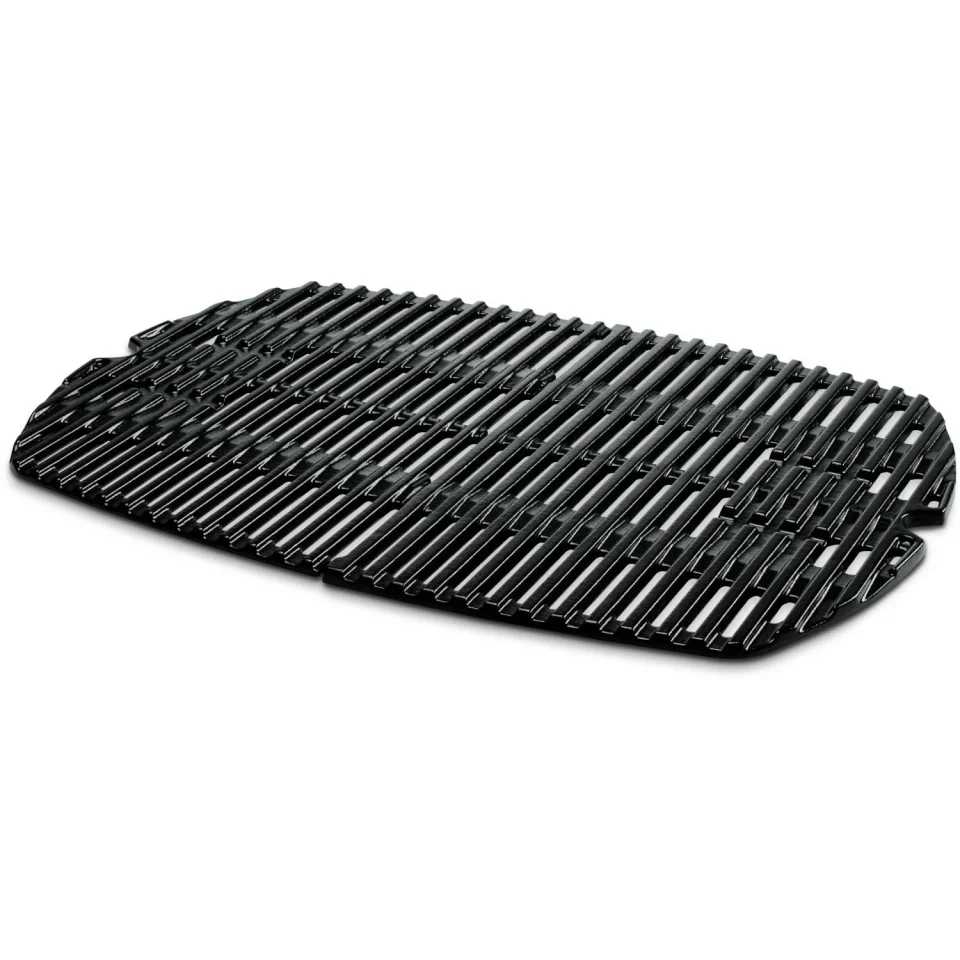 Glass Matte Weber 7645 Porcelain-Enamel Cast-Iron Cooking Grates For Q 200 & 2000 Series Gas Grills