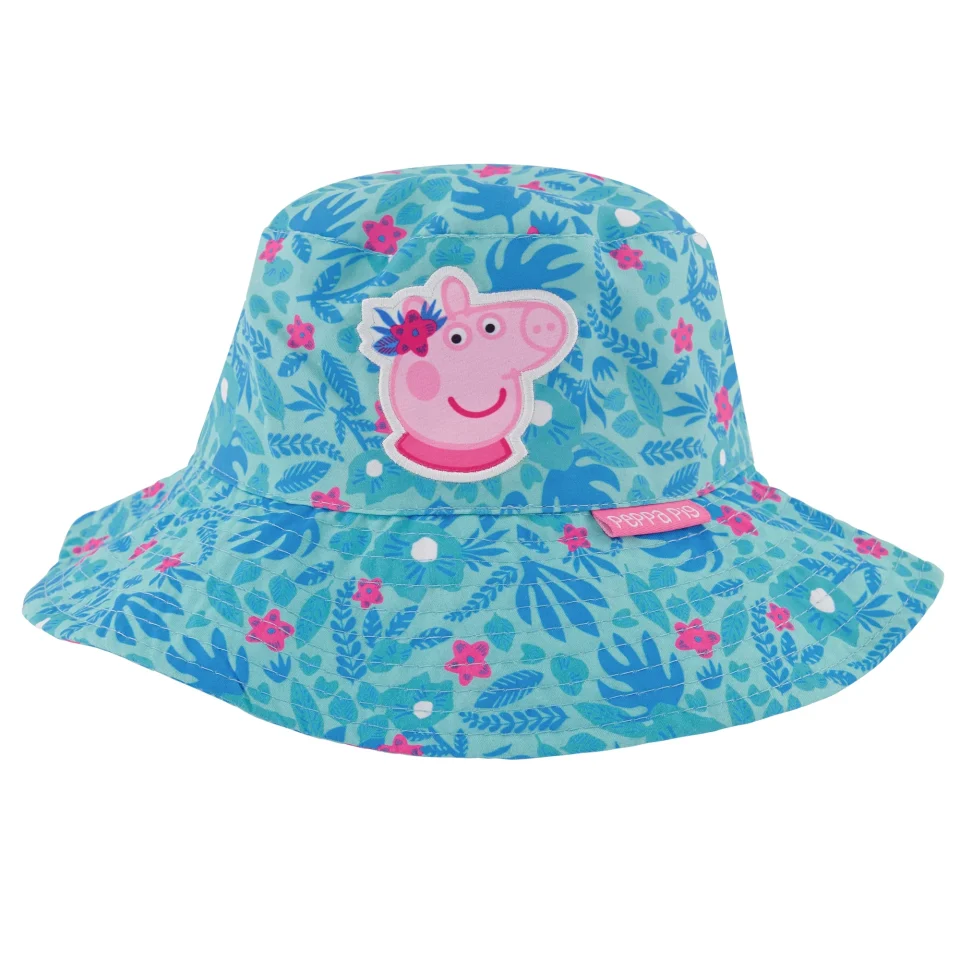 Multi-Purpose Hasbro Toddler Sunhat, Peppa Pig Kids Bucket Hat and Matching Baseball Cap for Girls Size 2-4